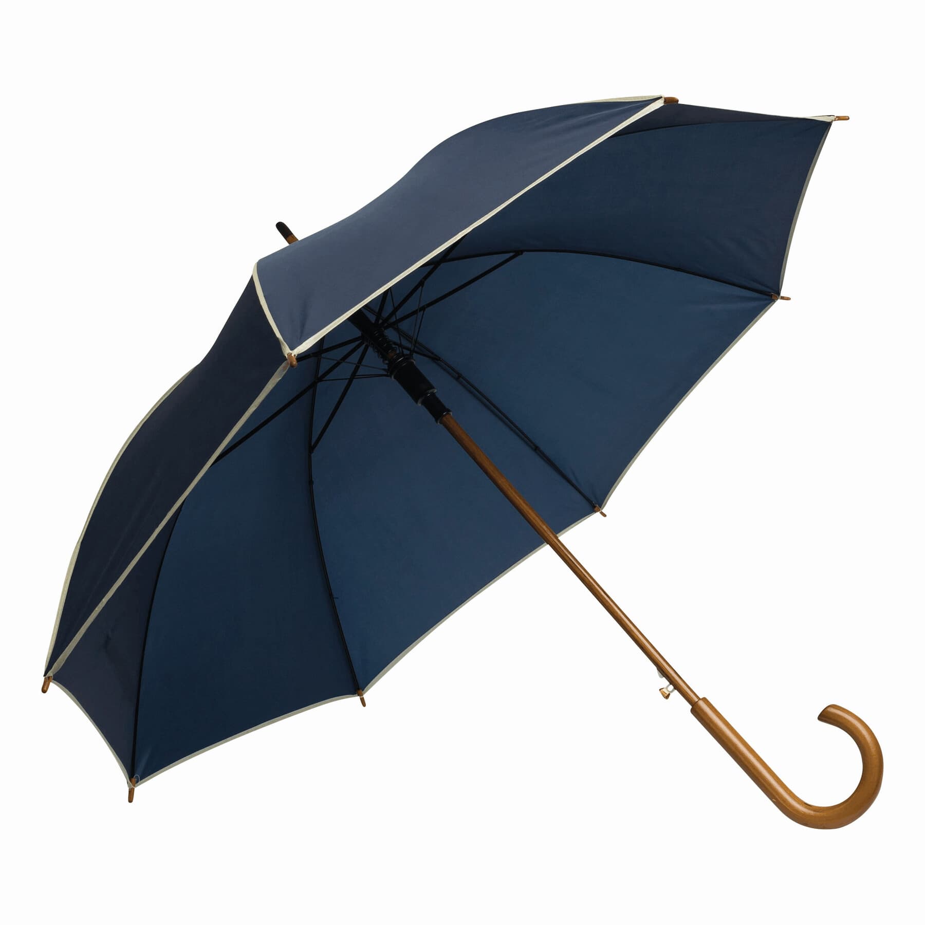 WALTZ - Umbrelă automată cu baston din lemn