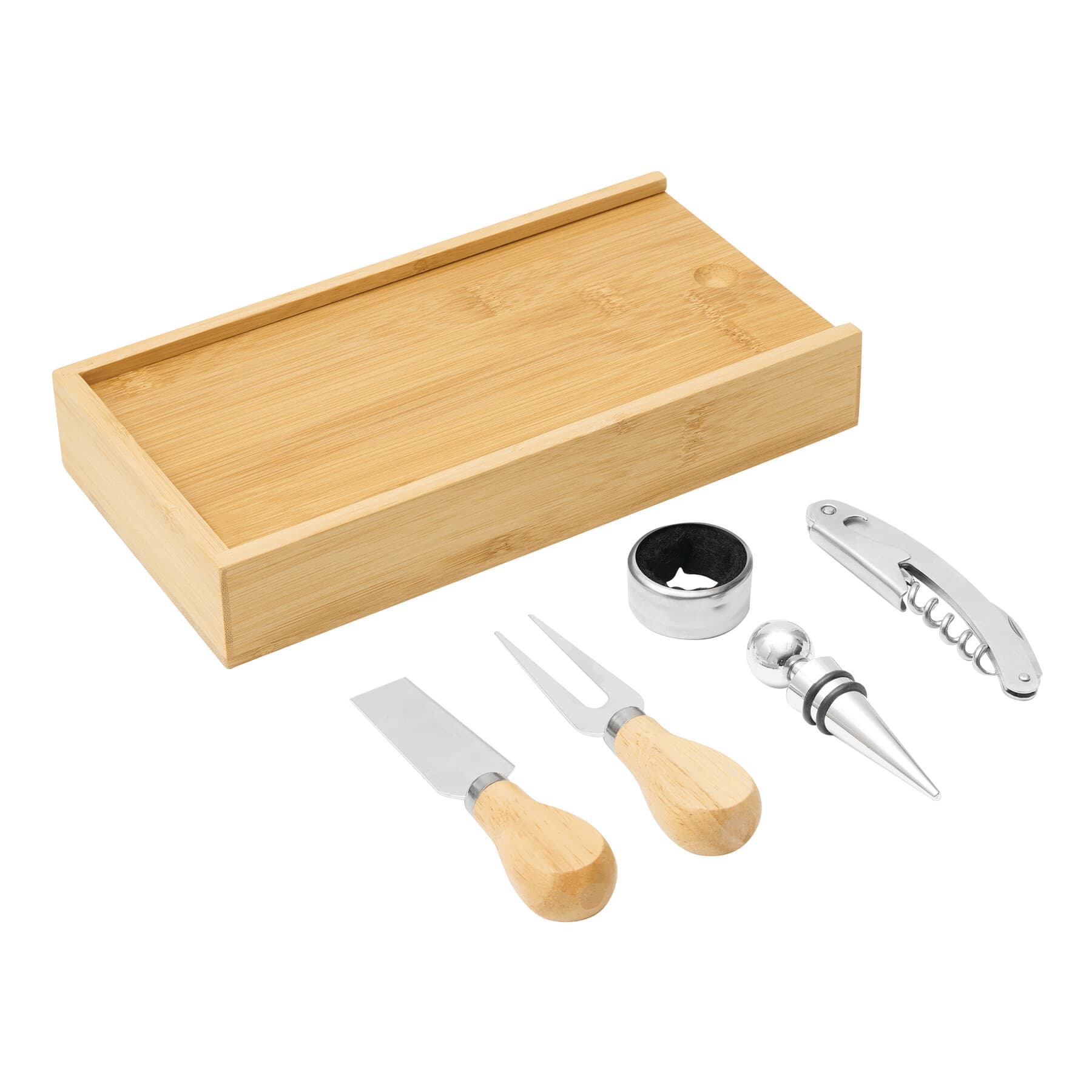 BAMBOO WINE - Set pentru vin și brânză