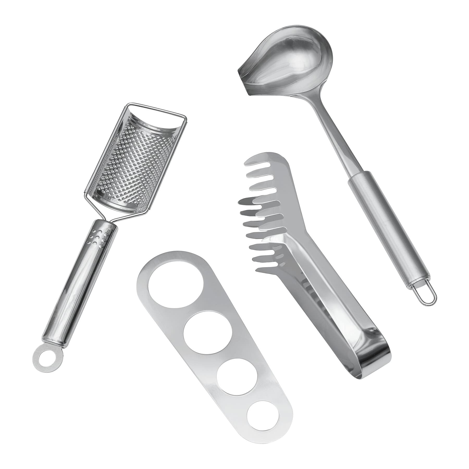 AL DENTE - Set pentru spaghete, Argintiu