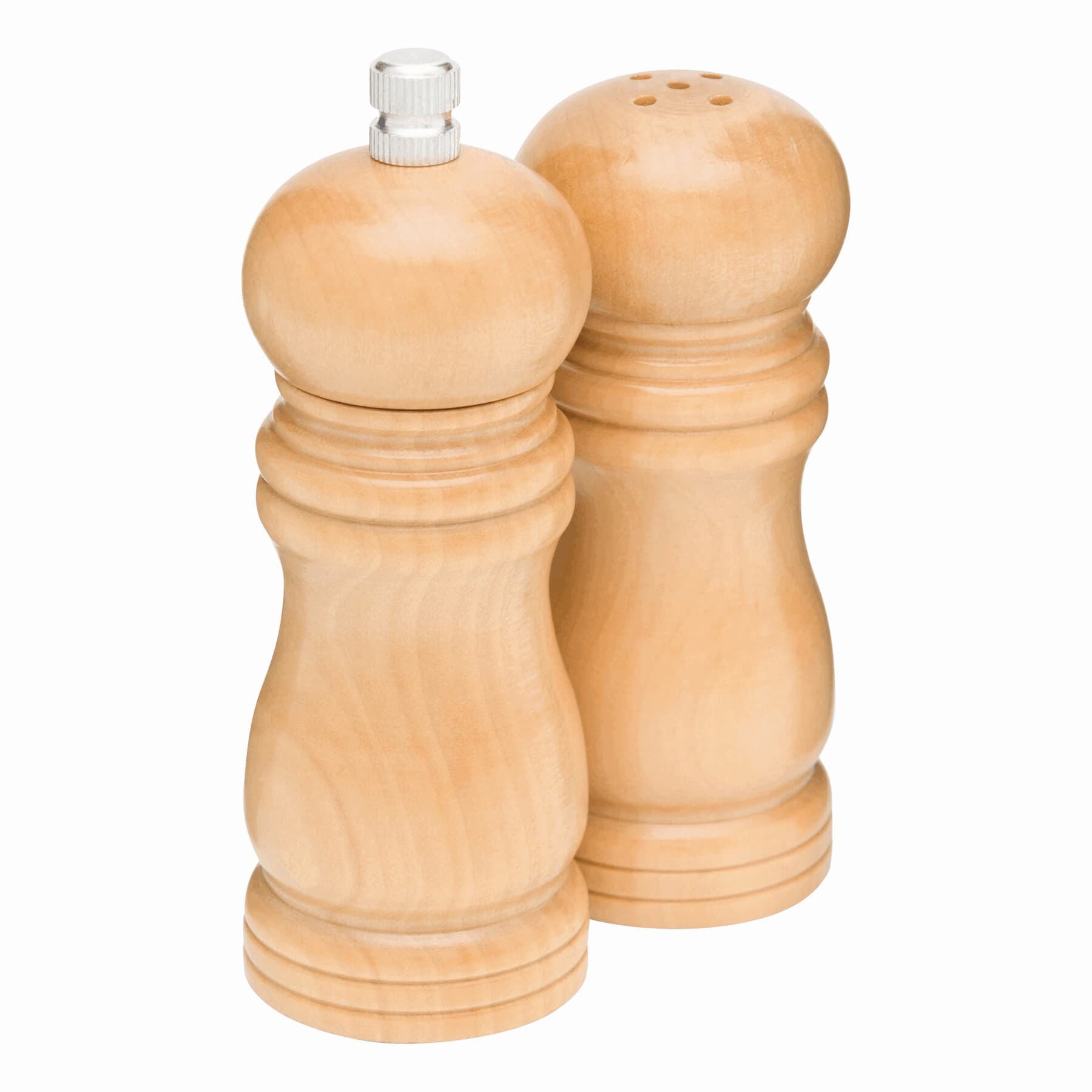 DUO SPICE - Set solniță și râșniță de piper, Maro