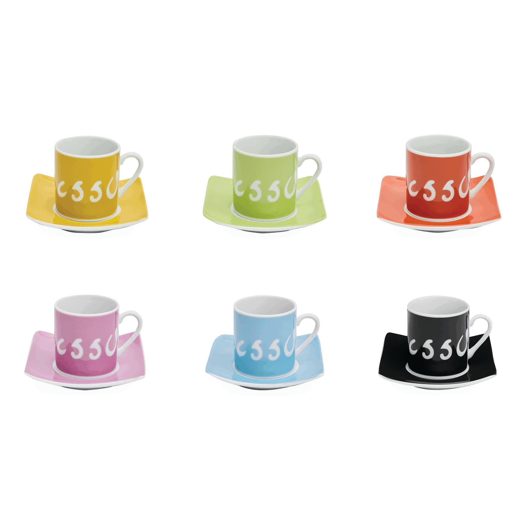 LA DOLCE VITA - Set de espresso, Coloured
