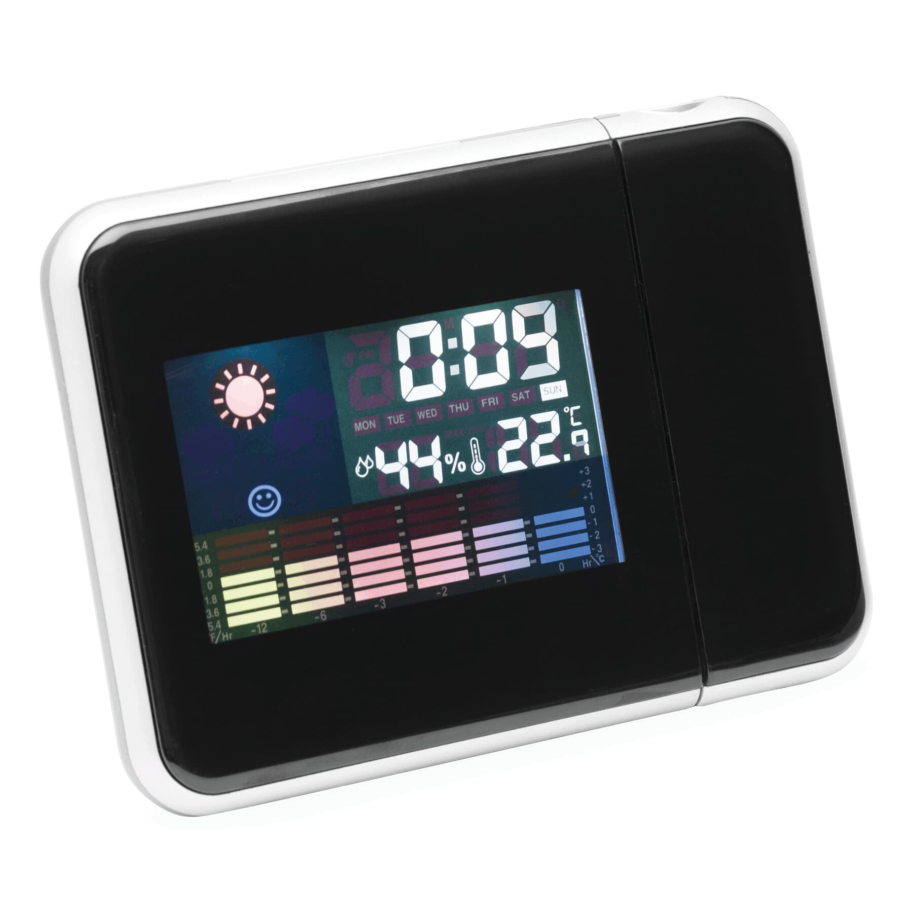 COLOUR PRO - Ceas cu alarmă și proiecție