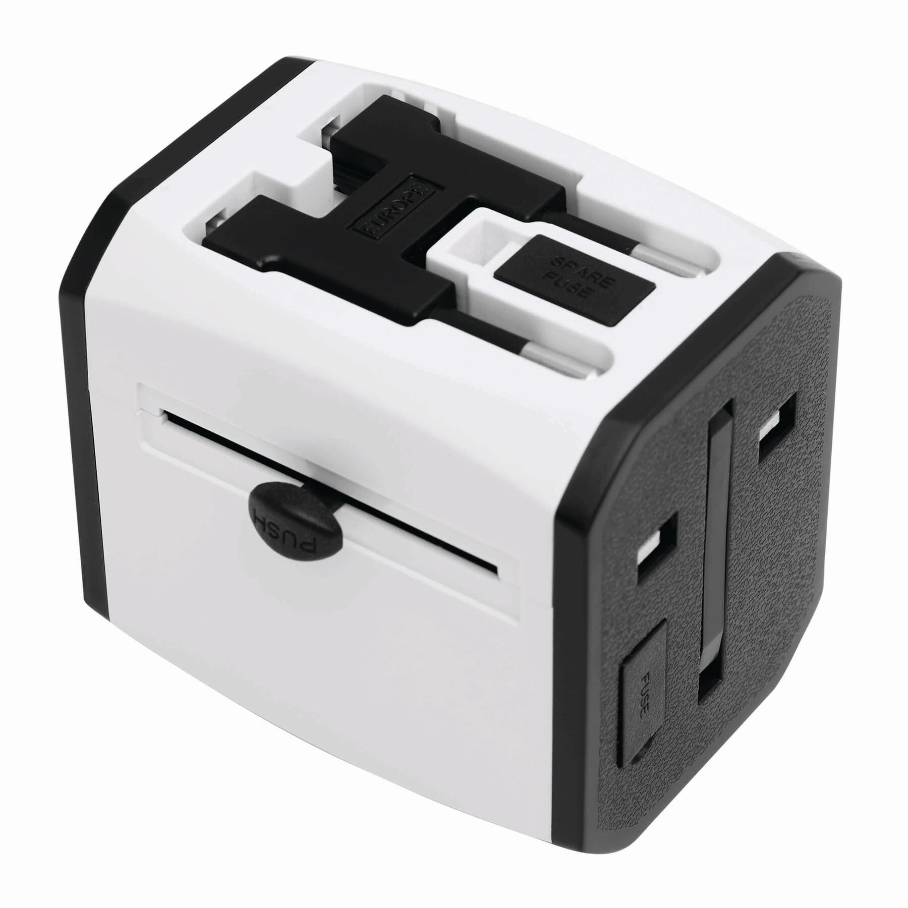 TRAVEL POWER - Adaptor de călătorie, Alb