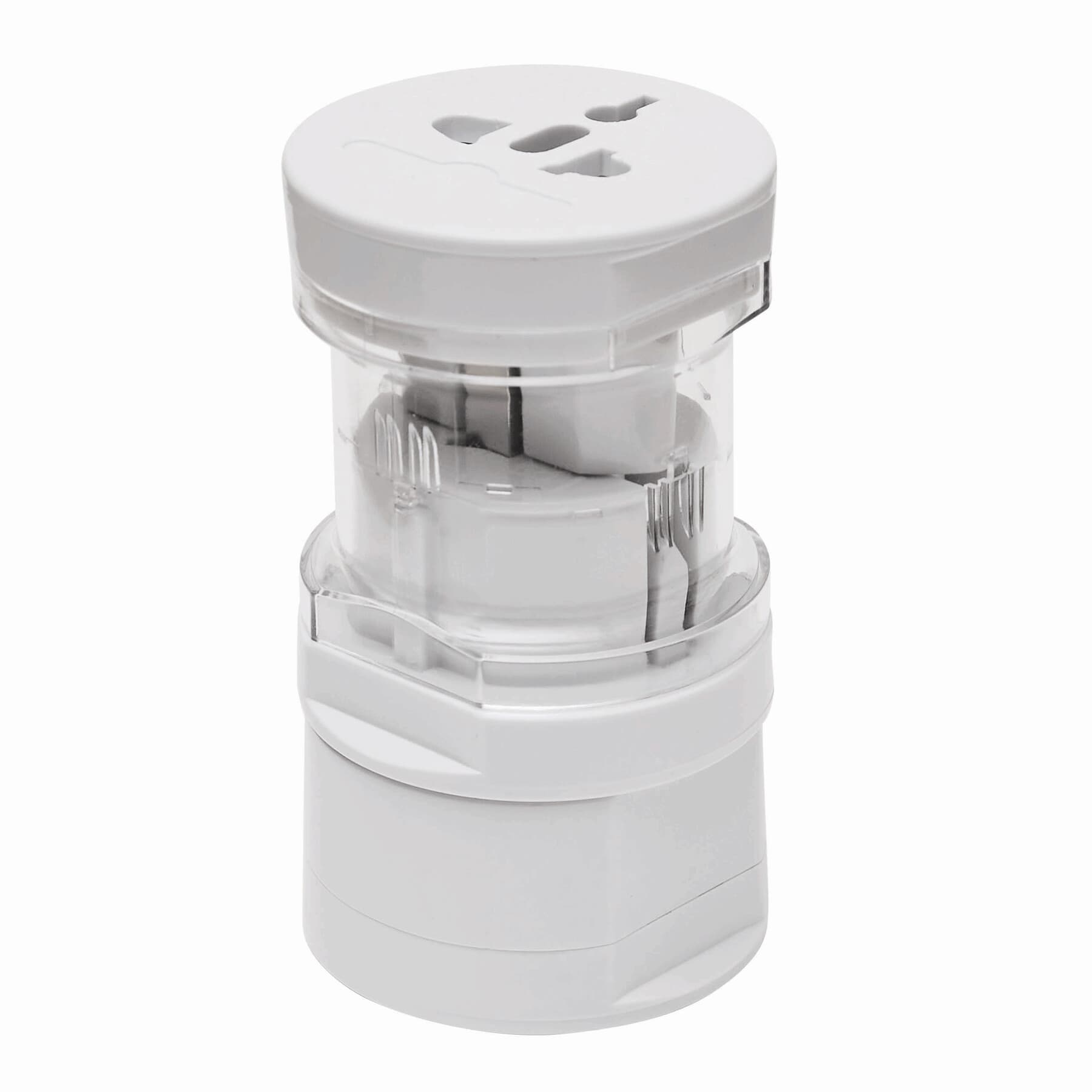 GLOBAL - Adaptor de călătorie, Alb