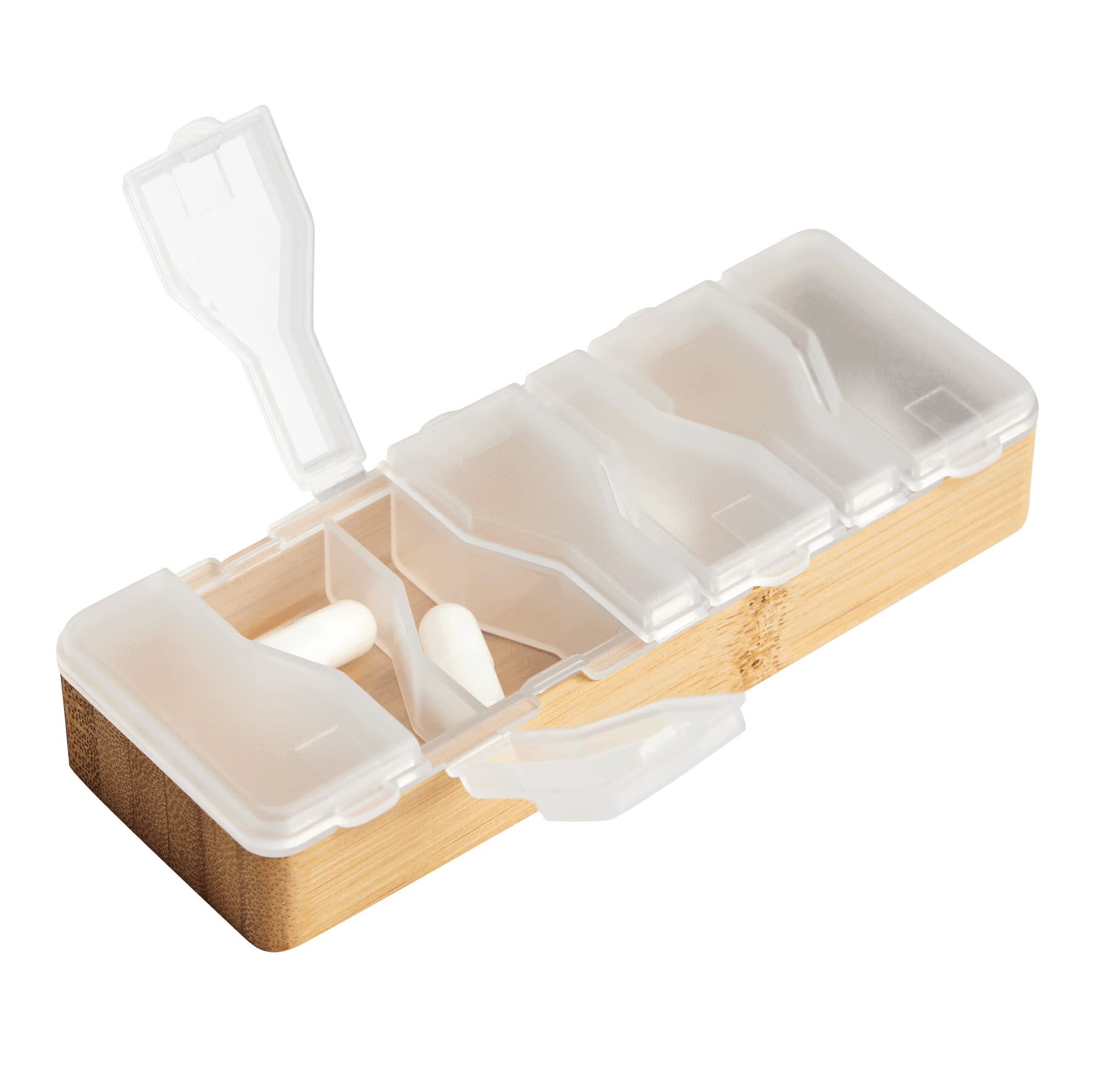 SORTED - Cutie de pastile, Maro, Transparent