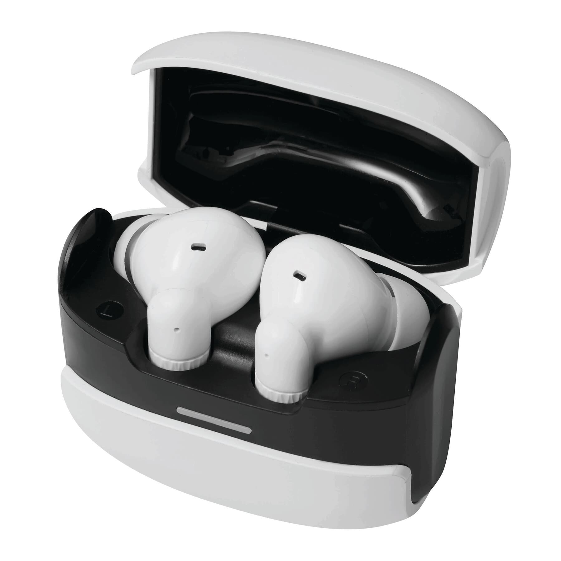 RHYTHM - Căști intraauriculare wireless, Negru, Alb