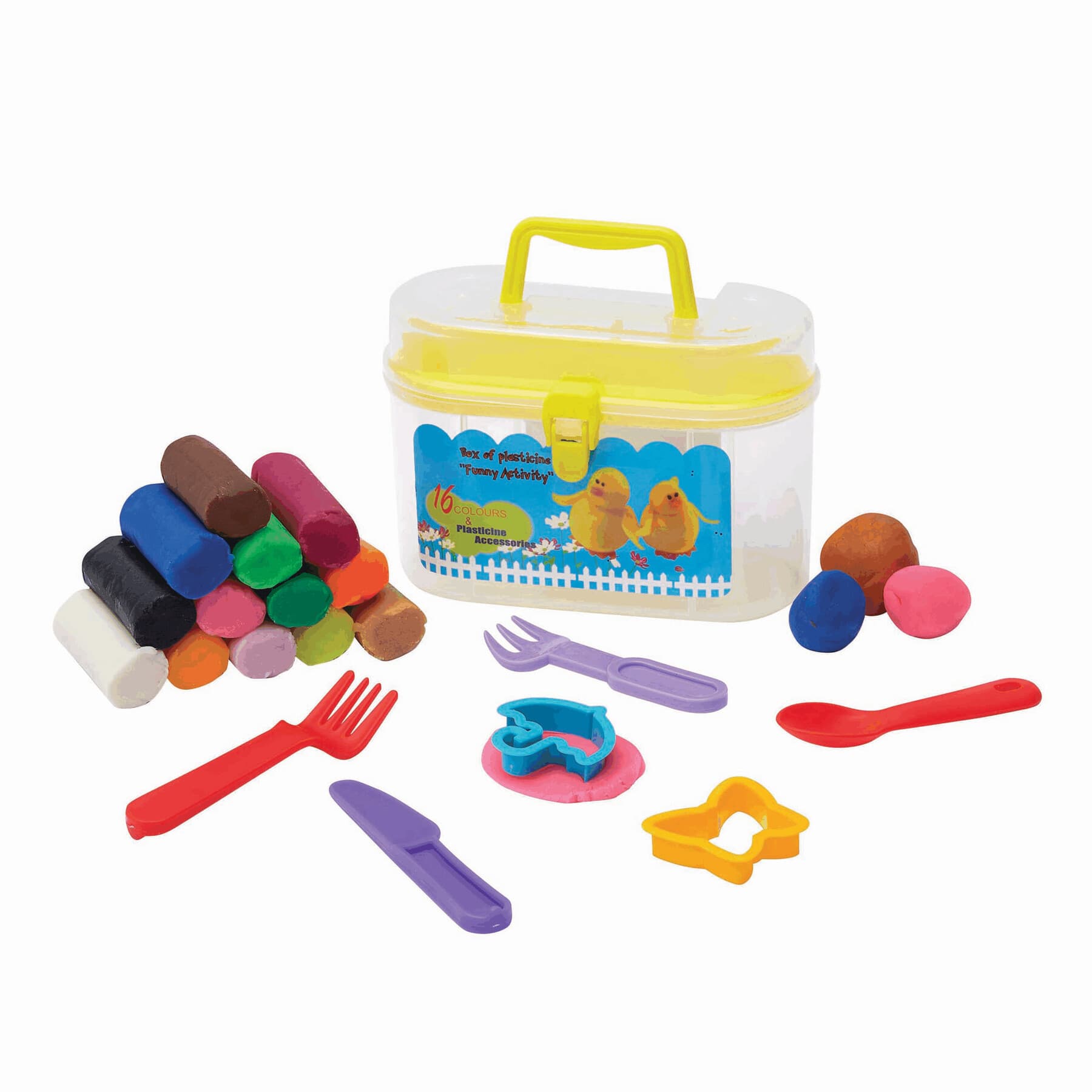 FUNNY ACTIVITY - Plastilină, Coloured