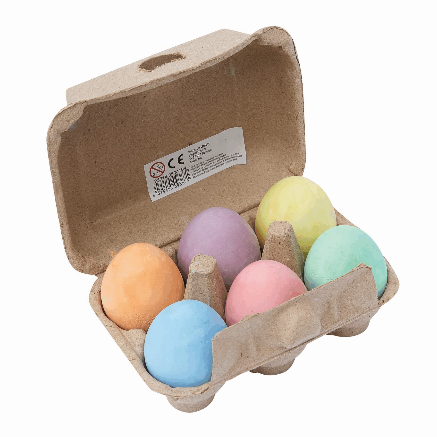 FUNNY EGGS - Set de cretă, Coloured