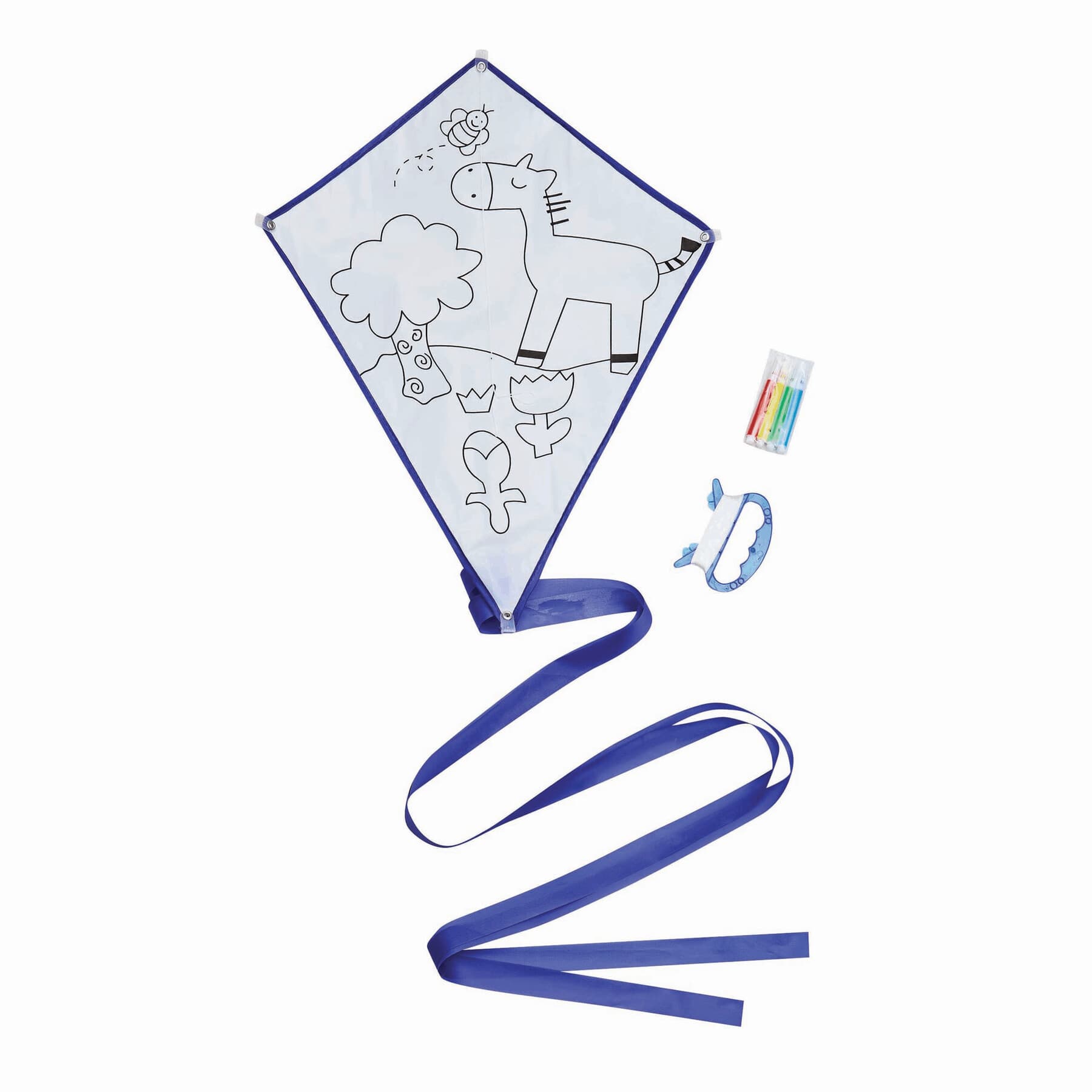 ARTISTIC - Zmeu de colorat, Albastru, Alb