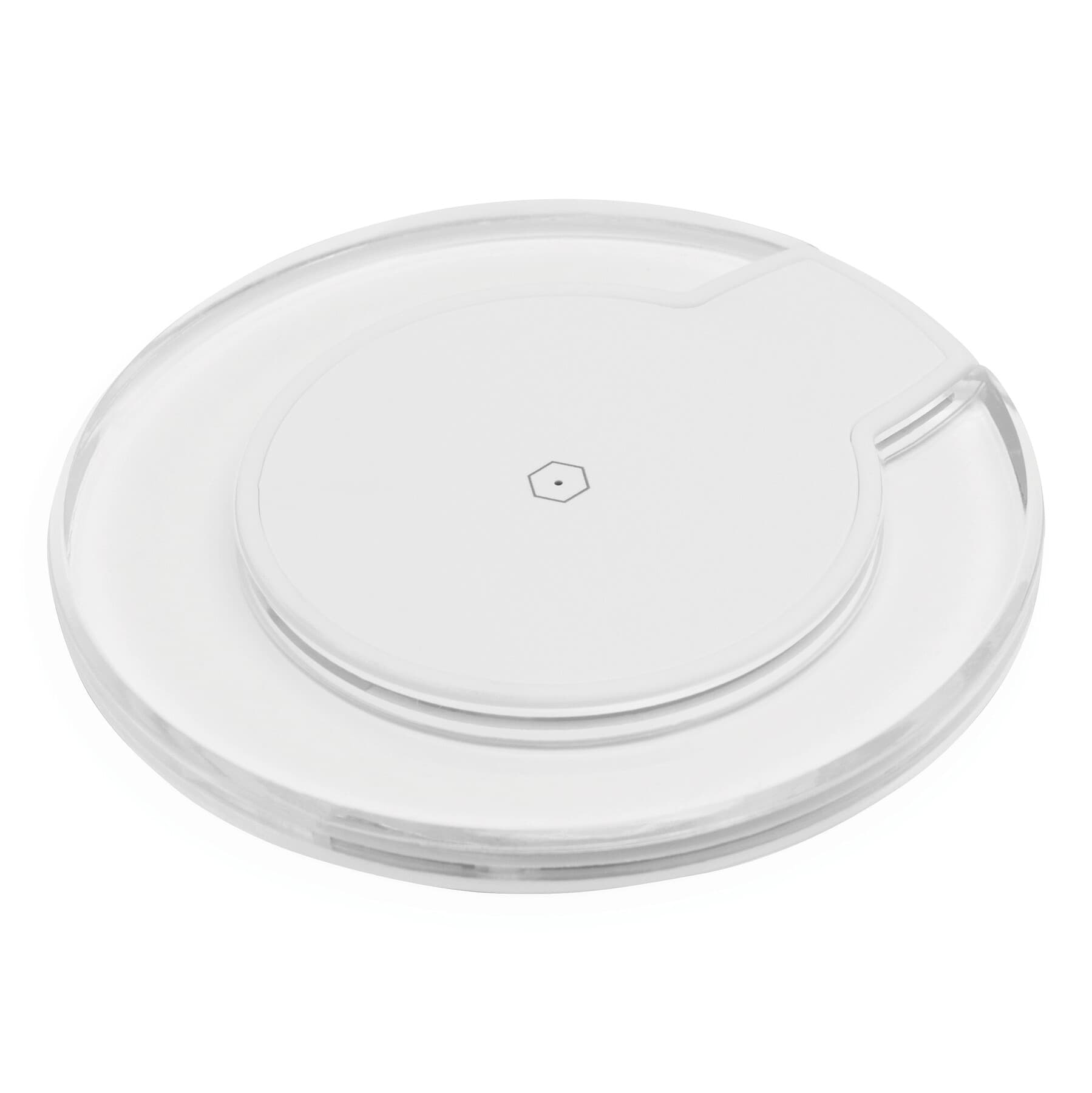 INDUCTION - Stație de încărcare wireless, Transparent, Alb