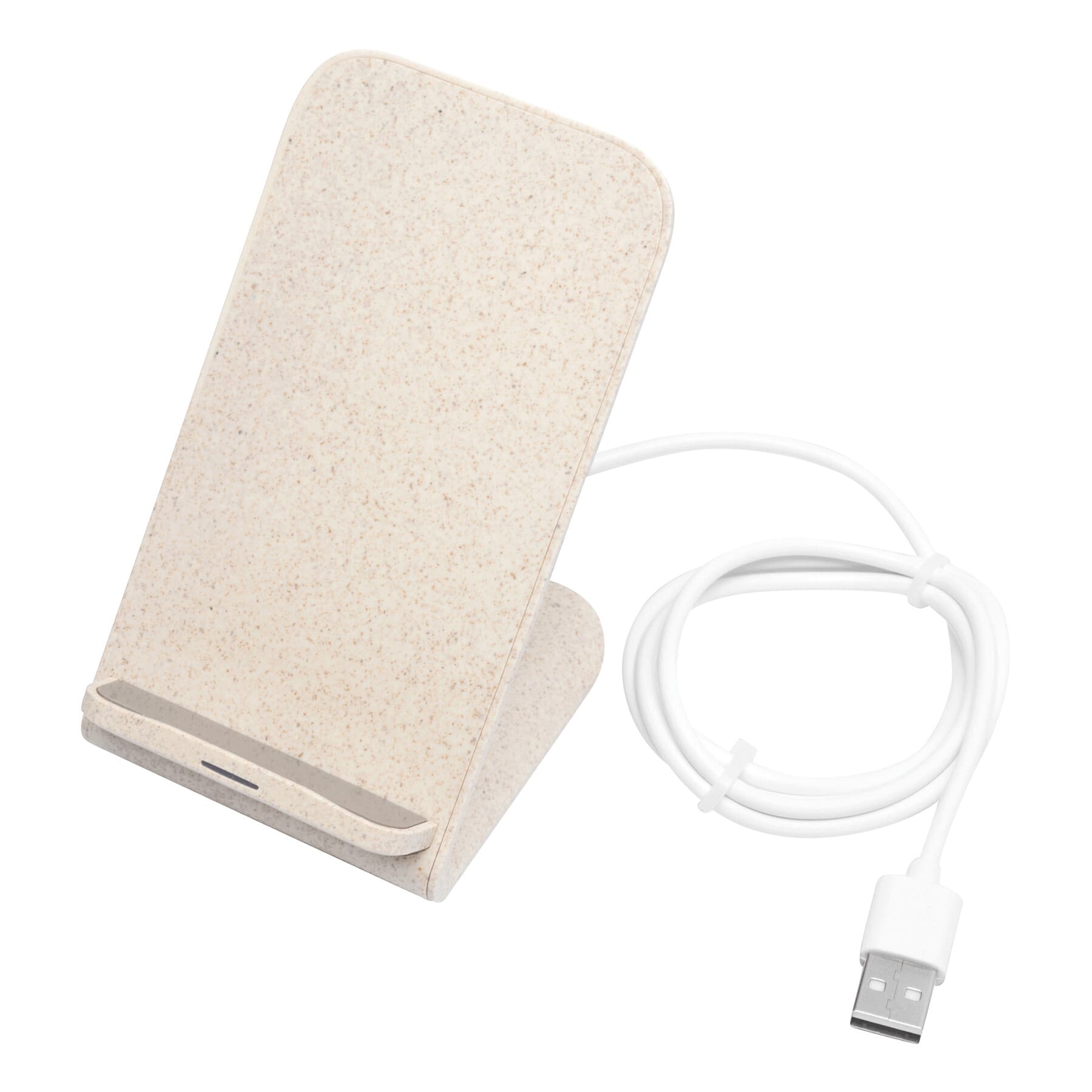 INDUCTIVE - Stație de încărcare wireless, Bej