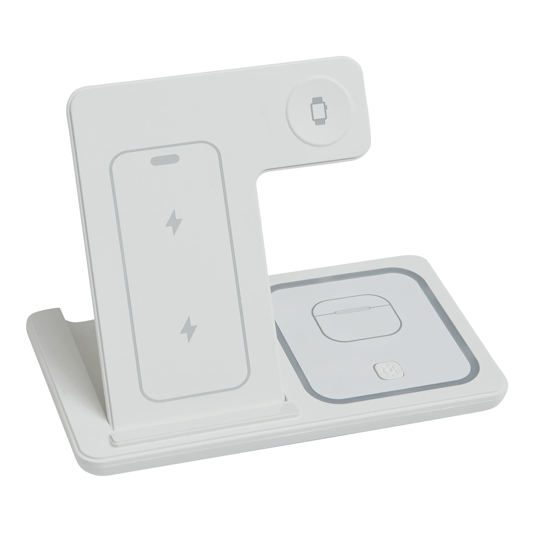 MUCHA - Statie de incarcare prin inductie multipla, Alb