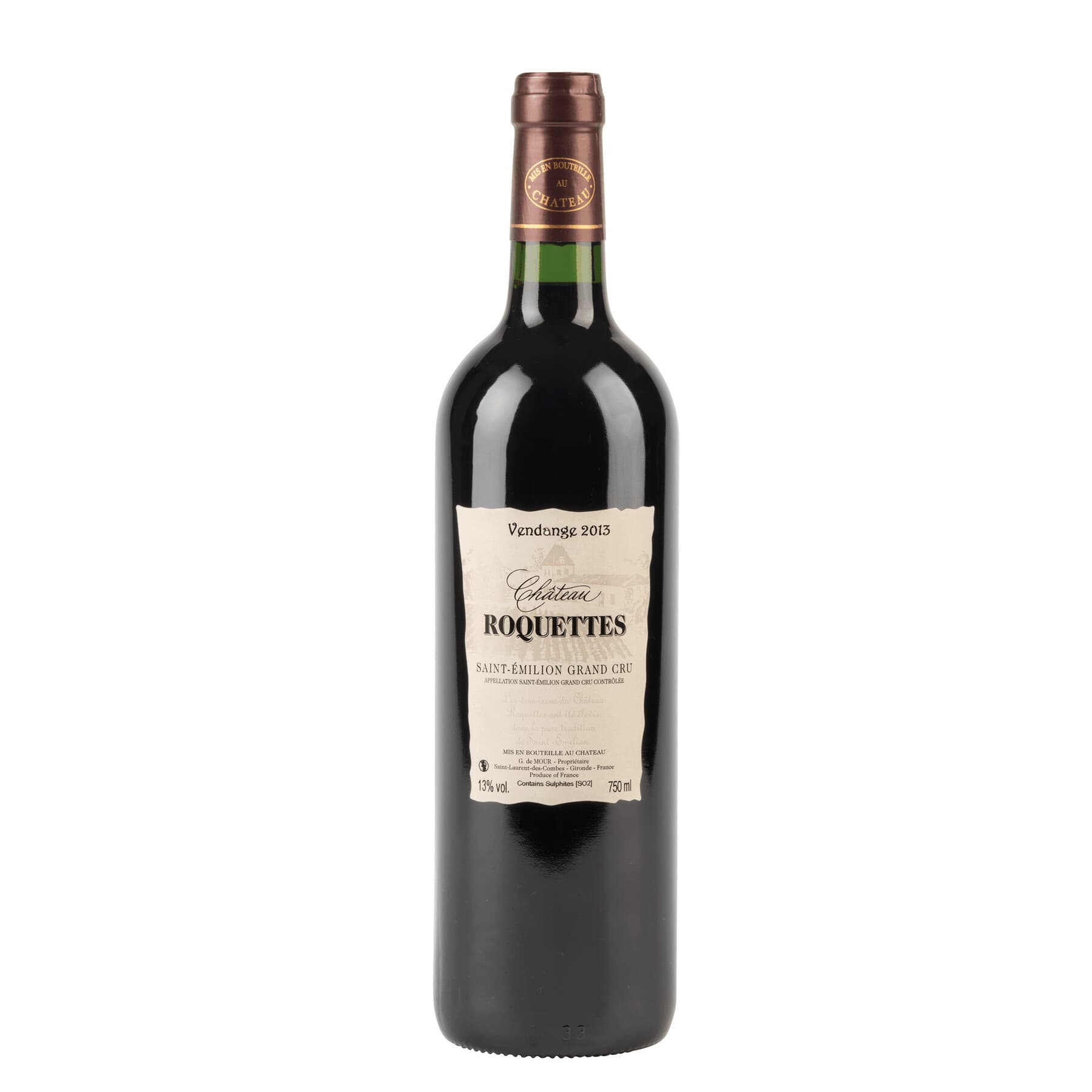 CHÂTEAU ROQUETTES – SAINT-ÉMILION - Vin roșu