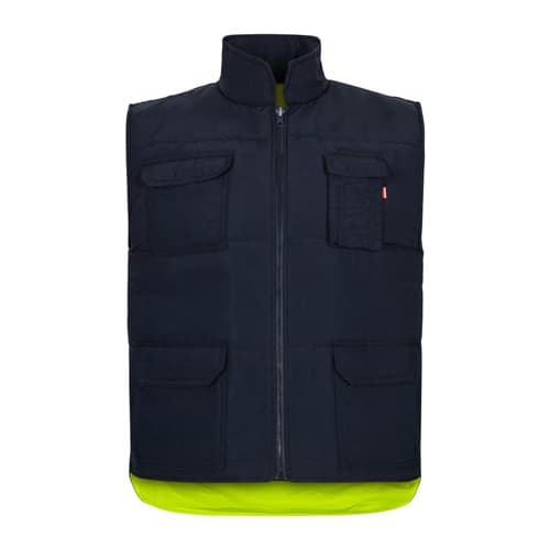 VL DIANA. Vestă căptușită (220g/m²), reversibilă și cu mai multe