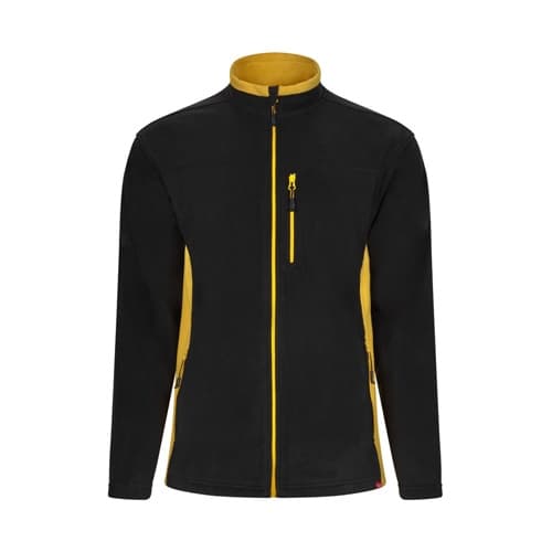 VL GERAS. Jachetă fleece bicoloră (220g/m²) din poliester (100%)