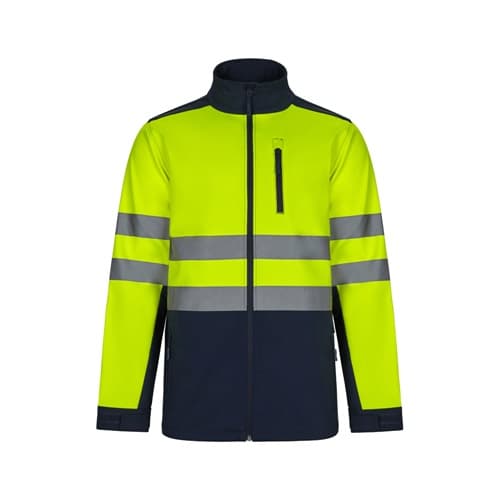 VL HESTIA. Jachetă soft shell bicolor (280g/m²), din poliester (96%)