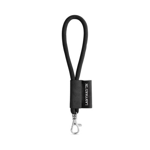 SET Lanyard TUBE Short (Ø 7 mm) cu carabină de 9 mm