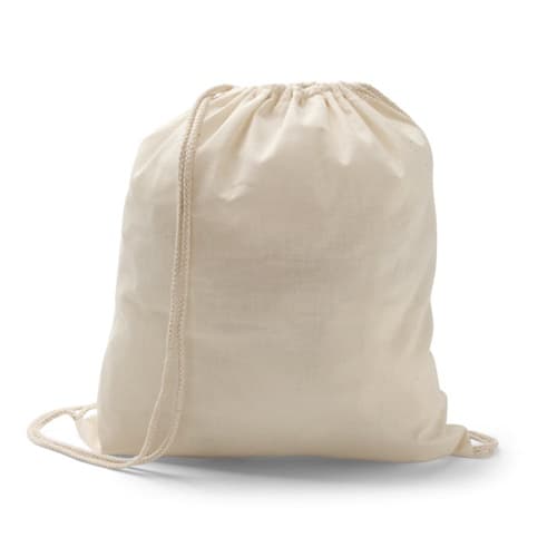 HANOVER. Rucsac cu snur 100% bumbac (100 g/m²)