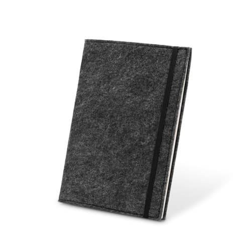 BALDWIN. Blocnotes A5 cu copertă din pâslă reciclată (100% rPET) și