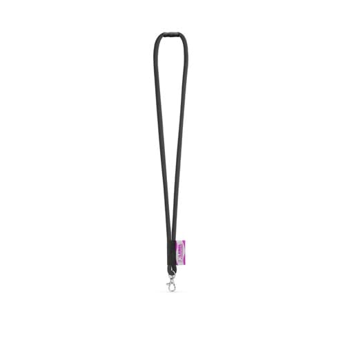 WISBECH. SET Lanyard TUBE Long (Ø 7 mm) cu carabinieră de 9 mm și