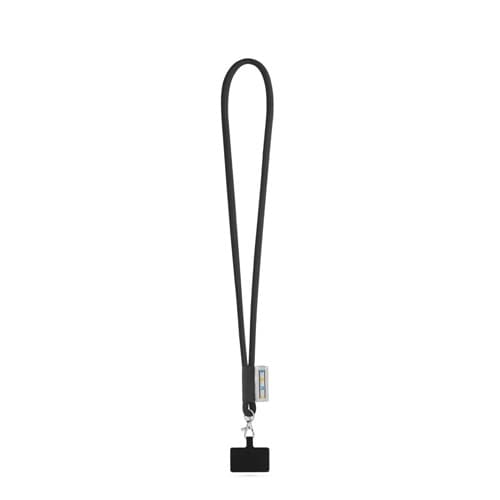 GOSPORT. SET Lanyard TUBE Long (Ø 7 mm) cu carabinier de 9 mm și