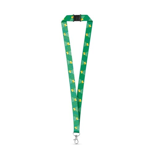 DOVER. SET Lanyard SUBLIMATION Long II (20 mm) din poliester reciclat