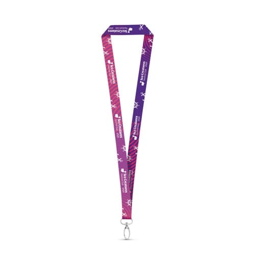 MANILA. SET Șnur SUBLIMARE Lung II (20 mm) cu carabină ovală de 20 mm