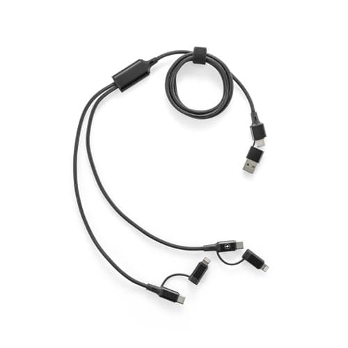 BERTOZZI. Cablu USB 6-în-1 super-rapid, fabricat din aluminiu