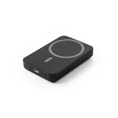 AMPERE 5. Power bank magnetic de 5'000 mAh cu încărcător wireless
