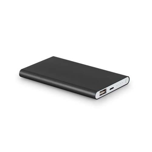 MARCET. Power bank slim 4'000 mAh din ABS reciclat (70% rABS) și