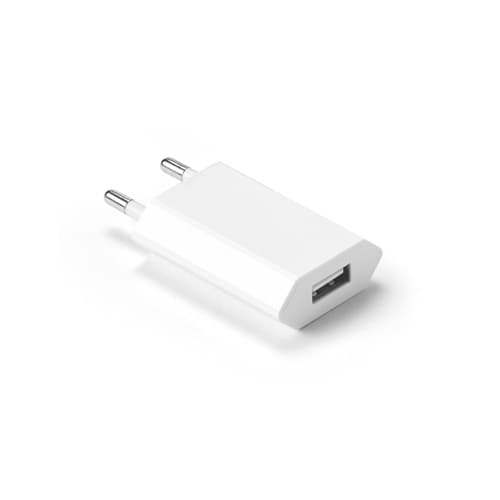 WOESE. Adaptor de alimentare USB-A 5W din ABS 100% reciclat (100%