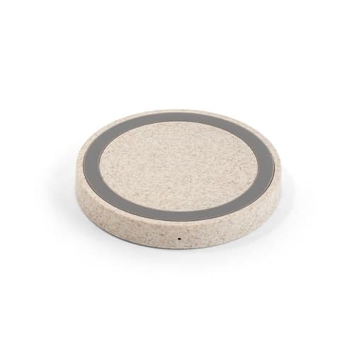 CUVIER. Încărcător wireless 15W în ABS reciclat (65% rABS) și fibră