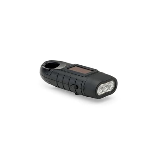 SOLARKY. Lanternă compactă 0'5 W ABS cu 3 LED-uri albe de 90 lumeni