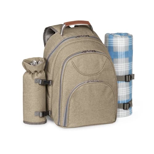 VILLA. Rucsac termic pentru picnic din poliester reciclat 600D, de