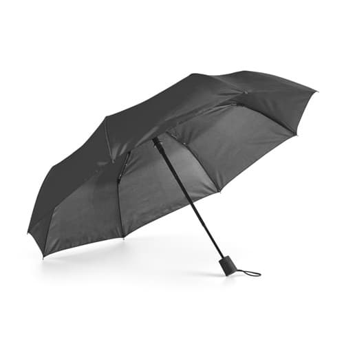 TOMAS. Umbrelă compactă din poliester 190T cu deschidere automată