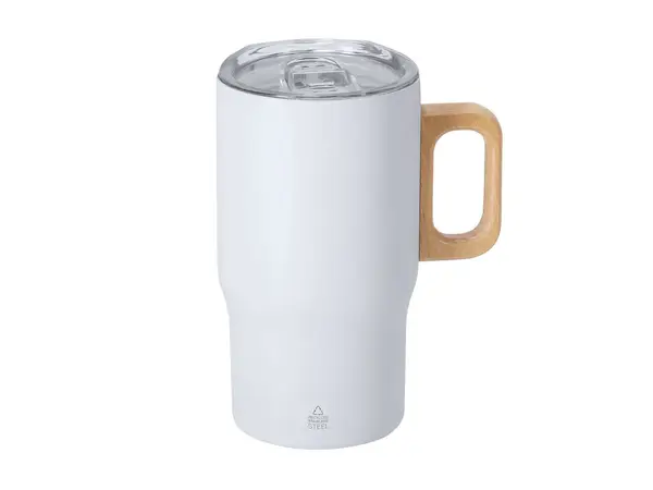 ZARAN - Cană termoizolantă, Alb