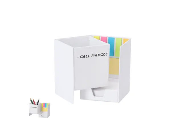 PERSUT - Bloc notes cu suport pentru creion și tablă albă, Natural