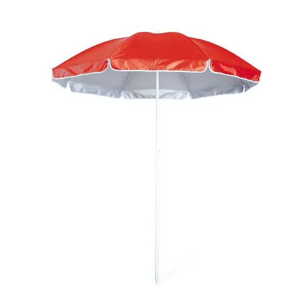TANER - Umbrelă de plajă, Roșu