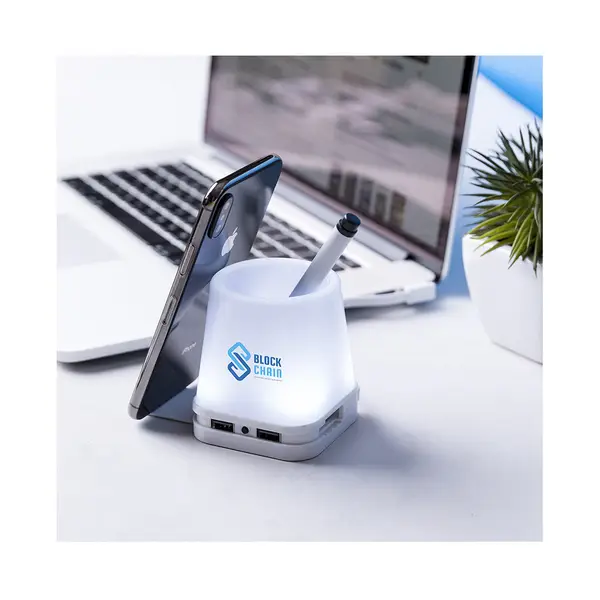 BELIND - Suport pentru pixuri cu hub USB